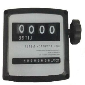 Freeshipping 4 Digital Diesel Fuel Oil Flow Meter Counter With Iron Fitting Noggrannhet 1% GBXFE