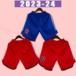 S-XXL 23 24 Universidad de Chile Soccer Shorts 2023 2024 Osorio Fernandez Assadi Men Home Away Third Udechile Football Pants