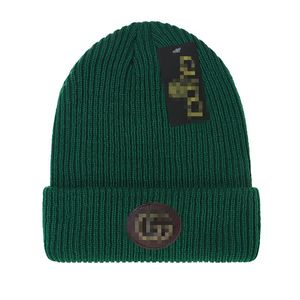 Ny designer kanadensisk ull stickad hatt för damer beanie cap kashmir vävd varm hatt för mäns födelsedagspresent M-20