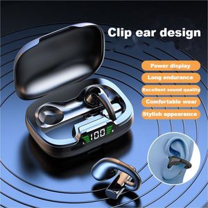 TWS BluetoothヘッドフォンクリップオンタイプイヤホンJR03 TWSイヤホンマイク