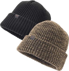 Inverno quente estilo masculino e feminino chapéu de lã conjunto cabeça chapéu de malha proteção de ouvido boné frio 4uf4e