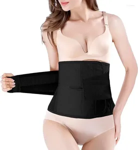 Kvinnors shapers postpartum Belly Band Abdominal Binder Wrap C Avsnitt Återställningsbälte Back Support Midje SHAPEWEAR COMPRESSION