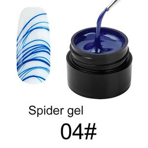 Gel de unhas 8ml aranha para unhas polishon coloras UV Pintura Manicure Diy Desenho Decoração