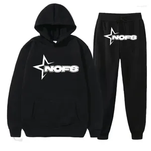 NOFS TODUARSY NOFS Y2K TODOTUT MĘŻCZYZN SETS Zimowy sonoff kawałek Running Autumn Bluza Sport Joggers Nofs Tracksuit 9520