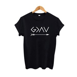 Women's T Shirts God Is Greater Than The High And Lows Graphic Tee Shirt Tshirt Tumblr Hipster 2023 Tops
