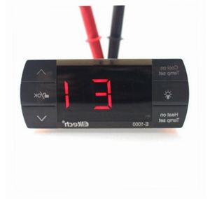 Freeshpping 220V10A Digital Smart controlador de temperatura Termostato Monitor com sensor de temperatura botão de toque Resfriamento aquecimento auto s Lpps