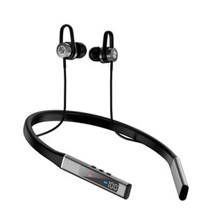 K18 trådlösa mobiltelefonörlurar hals hängande stil ny sport stereo hörlurar hörlurar öronpropp
