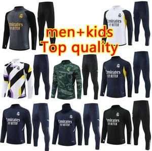 2023 2024 Real Madrids Kids Kits Kit Training Training Anzug Vini Jr Bellingham 23/24 Real Madrides Männer Fußball Camavinga Sportswear Chandal Futbol Survetement77