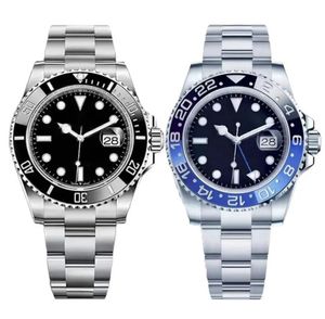 Luxury Classic Watch for Men Designer Watchs Mens Watches Mechanical Automatic Wristwatch Fashion Wristwatches 904l Rostfritt stål Rem Montre de Luxe Gift