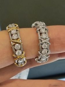 розовые камни камни свадебные обручальные кольца для женщин стерлинговой серебро размер 7 8 9 не пленки мужчины 18 тыс. Реальное золото.