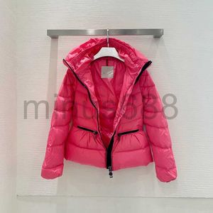 Womens Down Parkas 2023 Woman France Mens Jacket Letter Monclair Knitted Women Panel Casual Bomber Jackets Igners Men s Clothing Decorationssit1z
