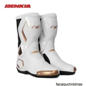 Botas de ciclismo de motocicleta autênticas BENKIA Calçado Tiantral Torque 3 Botas de ciclismo BENKIA Botas Sapatos de ciclismo Novos sapatos de corrida offroad Ivo HB0U