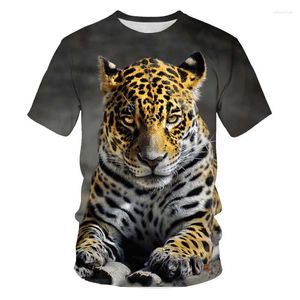 Herren T-Shirts Tiger Mode Tier T-Shirts 3D-Druck Scharfe Augen T-Shirt Männer Frauen Casual Streetwear Coole männliche Kleidung Harajuku Tops