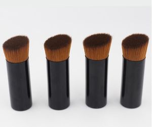 Perfect Mini Foundation Brush Professionelles Wollfaser-Make-up-Tool Tragbarer BB-Cream-Pinsel Make-up-Pinsel 100 Stk