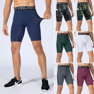 Shorts de course hommes mince Sport basket-ball Qucik sec Crossfit Compression Fitness Gym homme Tennis pantalon de survêtement collants