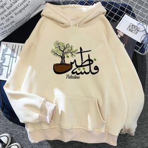 Herrtröjor tröjor palestine hoodie svett y2k anime gotisk harajuku kläder kvinnliga 90 -tals tröja 231108