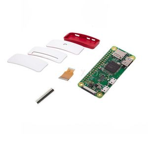 Freeshipping Raspberry Pi Zero W Starter Kit Pi Zero W Board Officiell fall 40 Pin Header för PI 0 W CADKV