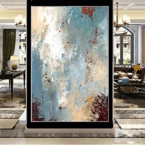 Modern Abstract Wall Art Oil Painting for Home Decor Office Decor,Living Room Artworks, Large Hand Painted Art Picture,No Frame
