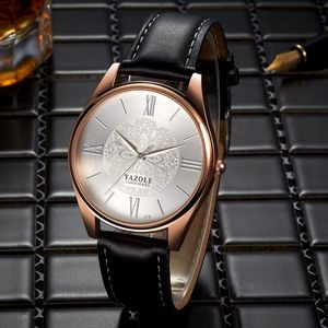 Orologi da polso 2023 Relogio Masculino Orologi da uomo Top YAZOLE Business Orologio da polso da uomo ultrasottile Orologio da uomo di moda maschile