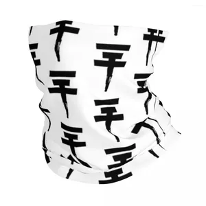 Halsdukar tokio el logo bandana nacke cover tryckta balaclavas wrap halsduk multifunktionell utomhuscykel som kör unisex vuxen tvättbar