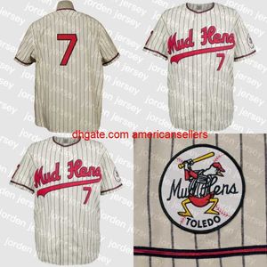 Maglie da baseball Toledo Mud Hens 1965 Maglia da casa personalizzata Uomo Donna Gioventù Qualsiasi nome e numero Doppia cucitura