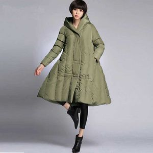 Kobiety w dół Parkas Winter Women's Down Coat Rąbek jest duży dla grubych ludzi. Duży rozmiar 10xl puffer kurtka czarna czerwona granatowa zielona armia zielona ZLN231109