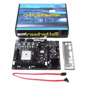 Freeshipping A55 Desktop Motherboard Supports For Gigabyte GA A55 S3P A55-S3P DDR3 Socket FM1 Gigabit Ethernet Mainboard Free Shipping Ubdwd