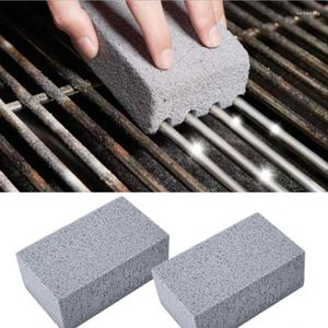 Tools BBQ Grill Cleaning Block Brick Stone Racks Stains Grease Cleaner Gadgets Kitchen Decor