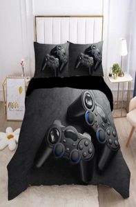 Conjuntos de cama Zeimon Modern Technology Trends Gamer Set para Adulto Crianças Gamepad Consolador Capa Duveta Hippie Nordic Bed Covers2311913