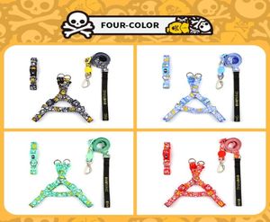 Stepin Dog Leashes Set Kişiselleştirilmiş Köpek Yeleği Moda Koşumları Küçük Orta Köpekler İçin Ayarlanabilir Evcil Hayvan Eğitimi Ürünü Ürün 67910658690641