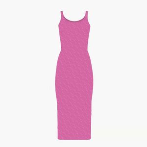 Schlanke Designer Röcke FF Volle Weste fendyity Ärmellose kurze Kleider Mode Damen Damen Sexy Buchstaben Kleid Kleidung