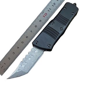1 шт., высококачественный маленький тактический нож MT UT AUTO VG10, лезвие из дамасской стали с ЧПУ 6061-T6, ручка EDC, подарочные ножи с нейлоновой сумкой