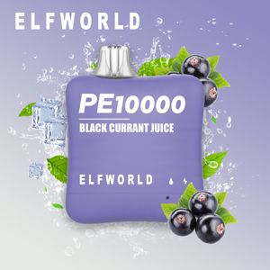 ファクトリーエルフワールドバーバング蒸気装置PE10000 PI9000電子タバコ使い捨てパフペン水ギセルベイプ