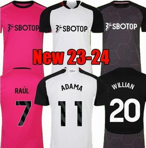 2023 24 RAUL FulhamS maglia da calcio WILLIAN CAIRNEY J.PALHINHA ROBINSON DE CORDOVA-REID ANDREAS REED REAM ADAMA MUNIZ TETE CASTAGNE 23 24 maglie da calcio 4XL66666