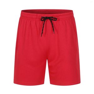 Men's Pants Plain Color Smooth Board Sports Fitness Summer Thin Loose Quick Drying Running Training Mens Beach