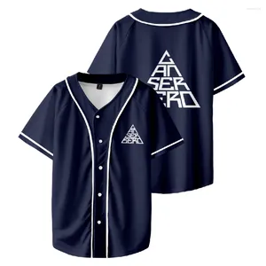 Camisetas masculinas 2023 Camiseta de beisebol Canserbero impressões 3D Unissex Manga curta camiseta de roupas de rua casual