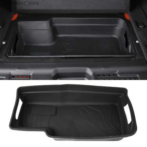 Organizer per auto, scatola di immagazzinaggio per bagagliaio, vassoio contenitore per Jeep Wrangler JL 2018 2019 2020 2021 2022 2023 Accessori per il riordino dello stivaggio Q231109