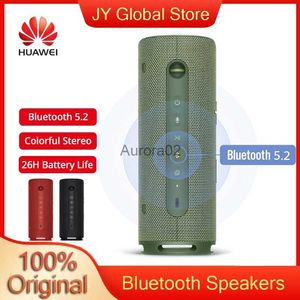 Компьютерные колонки Мини-колонки Bluetooth HUAWEI IP54 Водонепроницаемые компьютерные колонки Басовый двойной стерео беспроводной динамик Портативная звуковая коробка YQ231103