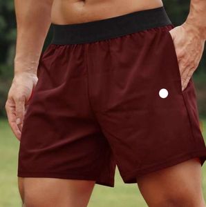 Men Yoga Sports Shorts Outdoor Fitness Szybki suchy kolorowy kolor swobodne ćwiartka pantabsorbent i oddychający