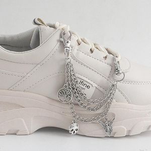 Anklets Fashion Sports Metal Shoe Chain Accessories Do Not Fade (Products Include Shoes)