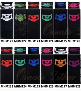 Kafatası Eşarp İnce Balaclava Diksiz Bandana Bisiklet Başörtüsü Kayak Maske Maskesi Boyun Isıtıcı Yürüyüş Kafa Bandı Erkekler 10 PCS/Lot8860335