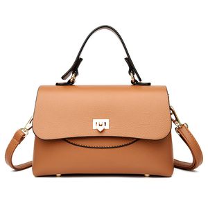 Czyste skórzane torby dla kobiet luksusowy styl designu torby na ramiona torebki Messenger Bagów żeńska crossbody tote sac europejskie modele