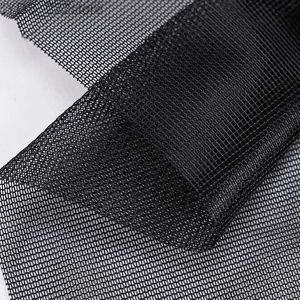 Tyg 155 cm bred fast färg Högkvalitativ mesh Gaze Polyester Fabric Filter foderpåse Stitching Camping Tält Mesh YQ231109