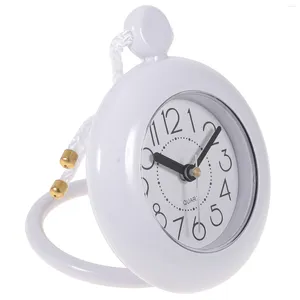 Relógios de parede Timer digital interno pendurado Relógio Decoração de casa Vintage Toalhas esportivas Modern silencioso gancho pequeno à prova d'água
