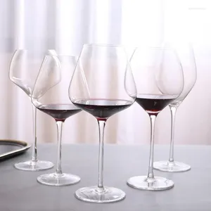 Tumblers Withered The Manufacturer Directly Supplies Crystal Glass Red Wine Glasses Transparent High Legged El And E