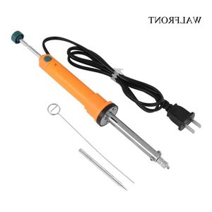 Freeshipping Electric Vacuum Soldering Iron Gun Sucker Welding Desoldering Pump 36W 220V Solder Iron Pen Repair Tool Kit Color Radom Xrmta