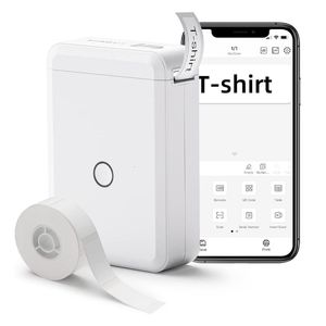 Mail Bags Niimbot D110 Mini Thermal Label Sticker Printer Inkless Portable Pocket Label Maker for Mobile Phone Machine 230408