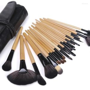 Makeup Brushes 24 Piece Brush Set Concealer Powder Blusher Pine Paint Eye Shadow Foundation Make-Up Beauty Tools