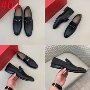 Lazer F7/10Model Men Shoes Derby Business Vestido luxuoso de luxo Classic Triple Joint Oxford Oxford Gentleman Footwear Designer Casamento