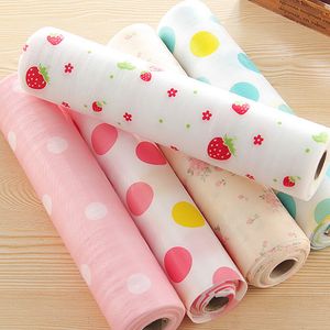 30*300cm Decorative Stickers Table Drawer Mat Kitchen Gadgets Shelf Liner Contact Paper Waterproof Drawer Paper PET Anti-oil Table Desk